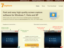 Tablet Screenshot of 7capture.com